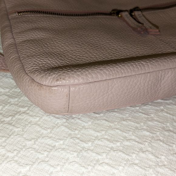 FOSSIL Shoulder/Crossbody. Pink. Leather. Excellent Condition - Picture 7 of 7